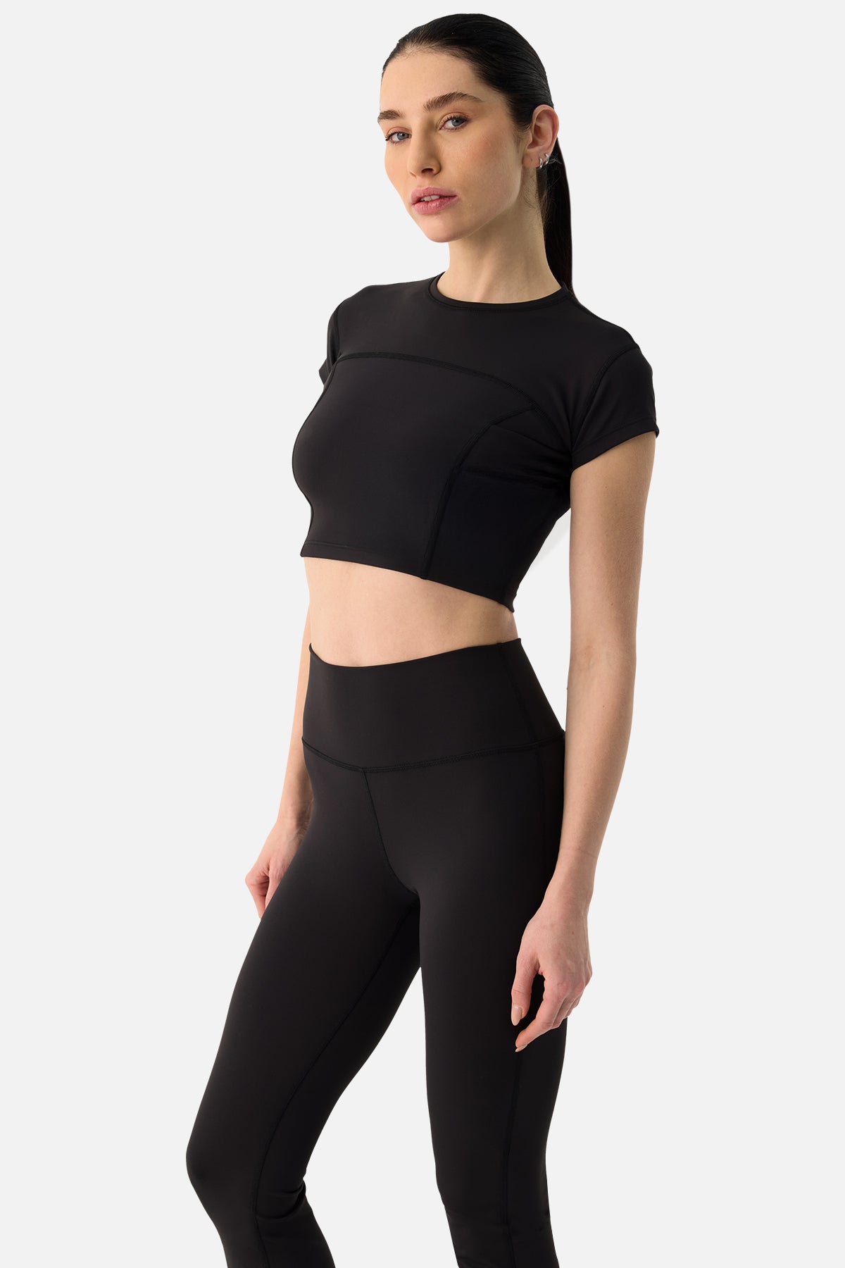 LIORA CROP BLACK