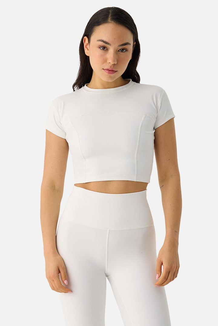 LIORA CROP ECRU